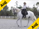 Jane Hannigan<br>Assisting<br>Lia<br>Caballero G<br>13 yrs. old Gelding<br>Training: 4th Level<br>Duration: 32 minutes<br>