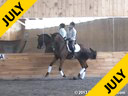 Heike Kemmer<br>
Assisting<br>
Linda Parmenter<br>
Odin<br>
KWPN<br>
14 yrs. old Gelding<br>
Training: PSG Level<br>
Duration: 39 minutes
