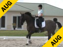 Felicitas Von Neumann<br>
Assisting<br>
Julia Peterson<br>
Hockun<br>
Trakehner<br>
14 yrs. old Gelding<br>
Training: I1 Level<br>
Owner: Kathy Bono<br>
Duration: 20 minutes
