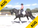 Jessie Steiner<br>
Riding & Lecturing<br>
Raissa<br>
11 yrs. old Mare<br>
Rhinelander<br>
Training: 4th  /PSG Level<br>
Owner: Mario Mazza<br>
Duration: 43 minutes

