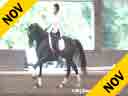 Guenter Seidel<br>
Assisting<br>
Laura Wharton<br>
Zandor<br>
by: Florencio<br>
8 yrs. old  Dutch Gelding<br>
Training: PSG/I-1<br>
Duration: 40 minutes
