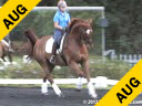 Guenter Seidel<br>
Assisting<br>
Marie Medosi<br>
Billabong<br>
Hanoverian<br>
by: Bugatti<br>
5 yrs. old Mare<br>
Training: Training Level<br>
Owner: Sue Koppels<br>
Duration: 36 minutes
