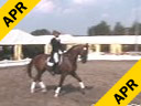 Klaus Balkenhol<br>
Assisting<br> Steffen Peters<br>
Riding Floriano<br>
Westfalian<br>
14 yrs. old Gelding<br>
In Lingen, Germany<br>
Grand Prix<br>
This Assistance is in German<br>
Duration:18 minutes