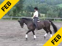 Jane Savoie<br>Assisting<br>Hauri Gill<br>Galaxy<br>Oldenburg Mare<br>9 yrs. old<br>Training: 1st Level<br> Duration: 53 minutes