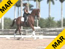 Kathy Connelly<br>
Assisting<br>
Michelle Gerlach<br>
Udjang<br>
KWPN<br>
by:Polanski<br>
7 yrs. old Gelding<br>
Training:PSG<br>
Duration: 30 minutes