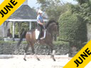 Conrad Schumacher<br>
Assisting<br>
Jen Beaument<br>
Lancelot<br>
Danish<br>
11 yrs. old Gelding<br>
Training: 1-1<br>
Duration: 50 minutes