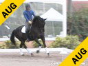 Kathy Connelly<br>
Assisting<br>
Mollie Babhner<br>
SPS Lady Liberty<br>
Oldenburg<br>
15 yrs. old Mare<br>
Training: GP<br>
Owner: Deborah Dean-Smith<br>
Duration: 32 minutes
