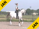 Leonie Bramall<br>
Riding & Lecturing<br>
Champ<br>
Hanoverian<br>
by: Royal Diamond<br>
8 yrs. old Gelding<br>
Training: 4th Level<br>
Duration: 37 minutes
