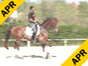 Juan Matute<br>
Assisting<br>
Enrique Brevah<br>
Sir-Kan<br>
Westfalen<br>
7 yrs. old Gelding<br>
Training: 1-1/1-2<br>
Duration: 31 minutes