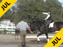 Jan Ebeling<br>Assisting<br>Kim Biggs<br>Diamond Dealer<br>Oldenburg<br>8 yrs. old<br>"Lunging Lesson"<br>Training: 4th Level<br>Duration: 28 minutes