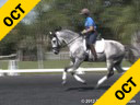 J.J. Tate<br>
Riding & Lecturing<br>
Winter Eve<br>
Hanoverian<br>
by: Wordley<br>
10 yrs. old Mare<br>
Training: 3rd Level<br>
Owner: Susan Topper Petersen<br>
Duration: 43 minutes