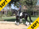 Guenter Seidel<br>
Assisting<br>
Sandra Gardner<br>
Fendi SFS<br>
Oldenburg<br>
Festraucsh (out of)Broadway<br>
4yrs.old Mare<br>
Training: Training Level<br>
Owner: Nicole Rickards<br>
Duration: 37 minutes