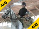 Christoph Hess<br>
Assisting<br>
Lawrence Poulin<br>
Cody<br>
12 yrs. old Gelding<br>
Swedish Warmblood<br>
Training:4th Level<br>
Duration: 51 minutes
