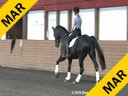 Day 1<br>
Markus Gribbe<br>
Assisting<br>
Dominique Culham<br>
Felini<br>
Westphalen<br>
7yrs. old Gelding<br>
Training: 3rd Level<br>
Owned By:<br>
Linda Woody<br>
Duration: 40 minutes
