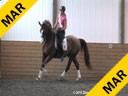 Day 1<br>
Markus Gribbe<br>
Assisting<br>
Rochelle Kilberg<br>
Rudy<br>
Rotspo<br>
9 yrs. old Gelding<br>
Training: GP Level<br>
Owner: Ben Kilberg<br>
Duration: 33 minutes