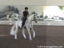 USDF Trainers Conference<br>USDF PPROVED<br>University Accreditation<br>Day 1<br>
Christoph Hess<br>
Assisting<br>
Heather Bender<br>
Zairo Interagro<br>
7 yrs. old Stallion<br>
Training: Green Grand Prix<br>
Duration: 37 minutes