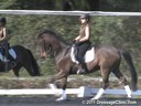 Betsy Steiner<br>
Assisting<br>
Andrea Manos<br>
Loubega<br>
Hanoverian<br>
12 yrs. old Gelding<br>
Training: 1-2 Level<br>
Owner: Andrea Manos<br>
Duration: 37 minutes