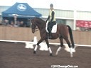 Day 2<br>
Ingrid Klimke<br>
Assisting<br>
Colleen Conner<br>
Navaron<br>
7 yrs. old<br>
Training: FEI Level<br>
Duration: 28 minutes