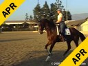 Charlotte Bredahl<br>
Assisting<br>
Cathy Pavlich<br>
Osiris<br>
KWPN<br>
9 yrs. old<br>
Training: PSG<br>
Duration:31 minutes